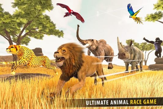 热带草原动物赛跑3D中文版破解下载