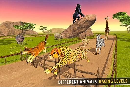 热带草原动物赛跑3D中文版破解下载