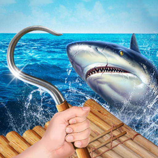 木筏求生饥饿鲨鱼