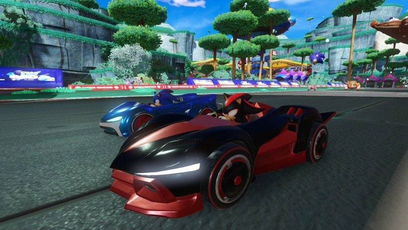 组队索尼克赛车(sonic racing car)