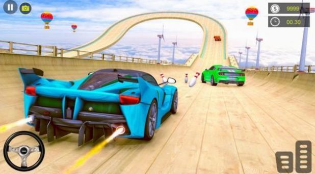 极限空中超跑特技(Stock Car Stunt Car Games)