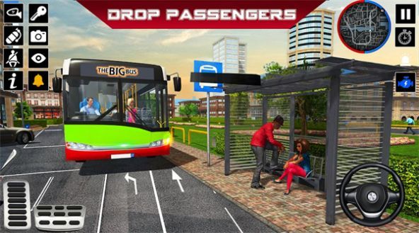 巴士现代模拟教练(Bus simulator Coach bus game)