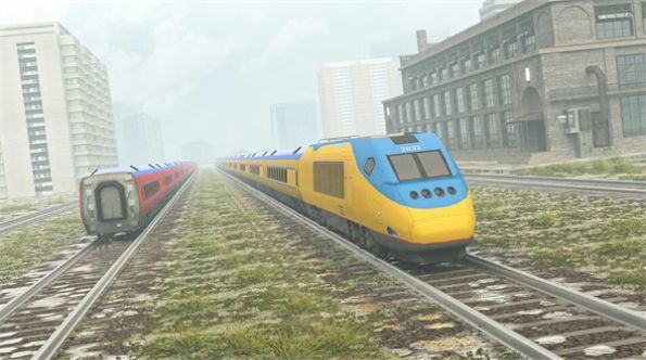 城市火车模拟铁路(city train simulator train game)