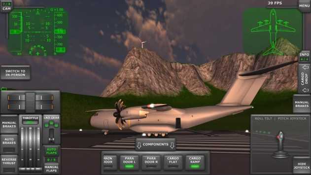 涡轮螺旋桨飞行模拟器3d中文版