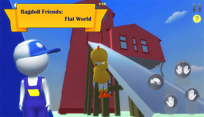 布娃娃朋友水平世界(Ragdoll Friends: Flat World)