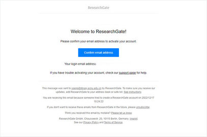 ResearchGate学术社交平台